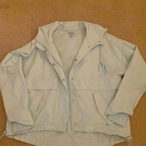 FLX women’s lightweight jacket, light blue, XS, excellent condition